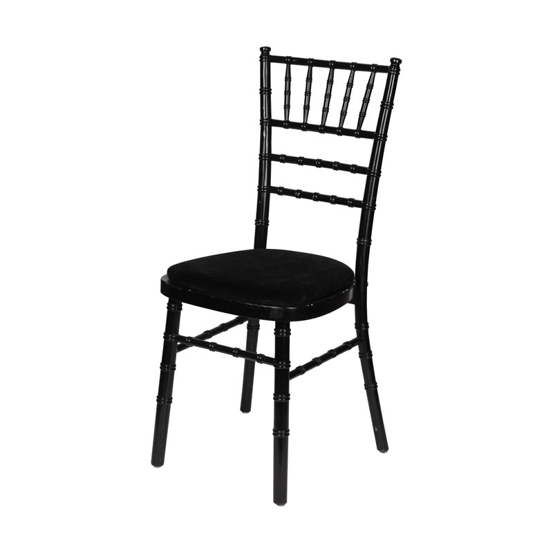 Black Chiavari Chairs Event Furniture Hire London